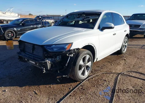 2022 Audi Q5 Premium Plus 40 Tfsi Quattro S Tronic z USA, uszkodzony, nr VIN WA1BBAFY2N2122211